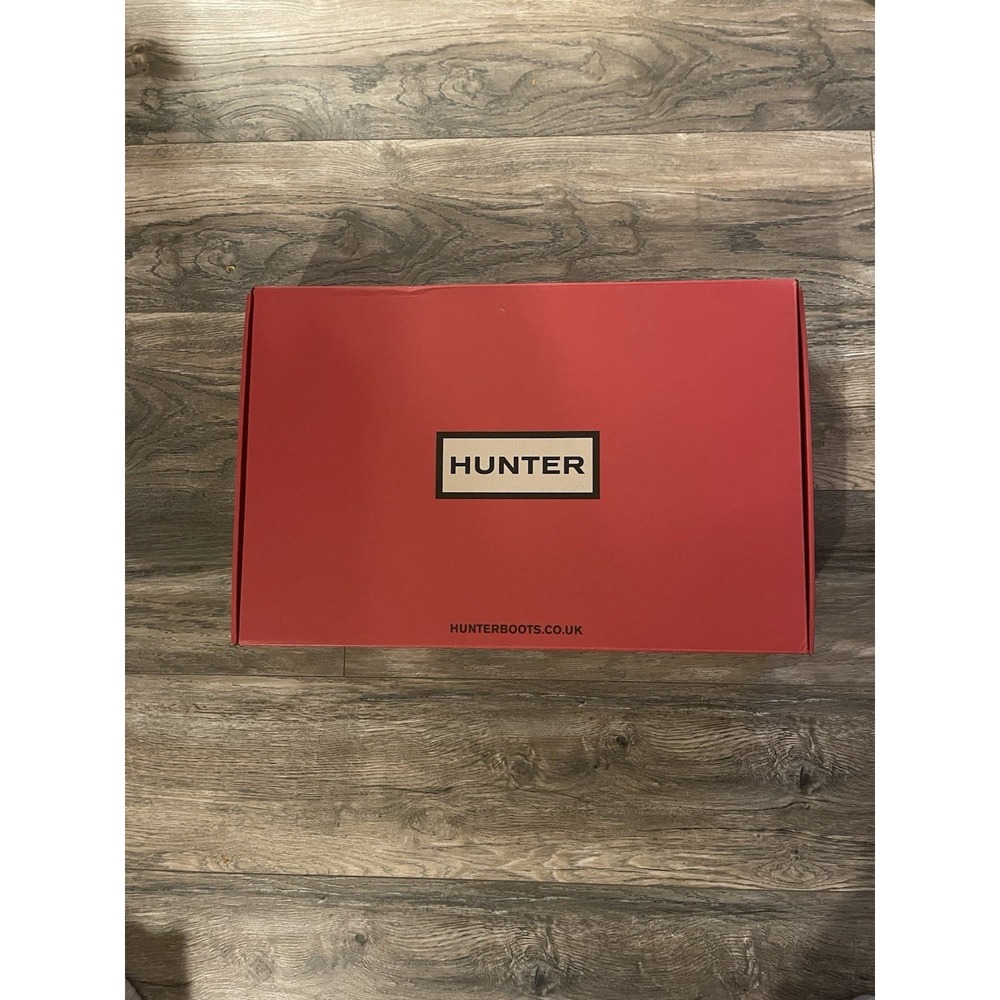 Hunter Original Tall Rain Boots for Women, Size US 7 - Navy Blue New In Box - Picture 8 of 9
